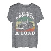 Trucker LKW 18 Räder CDL Anhänger Autobahn LKW Fahrer T-Shirt
