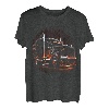 Lkw-Fahrer Amerikanische Flagge Trucker T-Shirt