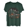 Lkw-Fahrer Amerikanische Flagge Trucker T-Shirt