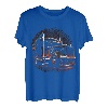 Lkw-Fahrer Amerikanische Flagge Trucker T-Shirt