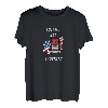 Lustiger I Stand with truckers, support truck drivers design T-Shirt