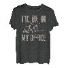 I'll be in my Office Lastkraftwagen Transporter Fernfahrer T-Shirt