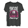 Pass auf, dieses Mädchen fährt Mädchenautos, Fahrerautos T-Shirt