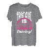 Pass auf, dieses Mädchen fährt Mädchenautos, Fahrerautos T-Shirt