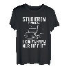 Herren Fernfahrer Job Studieren Kann Jeder LKW Fahren Nur Die Elite T-Shirt