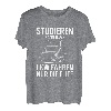 Herren Fernfahrer Job Studieren Kann Jeder LKW Fahren Nur Die Elite T-Shirt