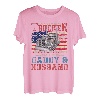 LKW-Fahrer, Trucker Daddy, Ehemann, US-Flagge T-Shirt