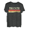 Trucker Funny Job Titel Beruf Arbeiter LKW Fahrer T-Shirt