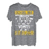 Cooles T-Shirt mit Aufschrift 