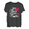 My Heart belongs to a Trucker Transporter Fernfahrer T-Shirt