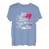 My Heart belongs to a Trucker Transporter Fernfahrer T-Shirt