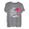 My Heart belongs to a Trucker Transporter Fernfahrer T-Shirt