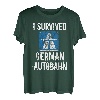 I Survived The German Autobahn Tshirt | Lustig Spruch Tuning