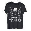 Amerikanischer Trucker für patriotischen LKW-Fahrer T-Shirt