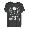 Amerikanischer Trucker für patriotischen LKW-Fahrer T-Shirt