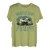 V8 Power Fahre eine American Muscle Car Hubraum V8 T-Shirt