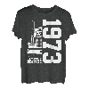TRUCKER 1973 LKW FAHRER 50. GEBURTSTAG T-Shirt