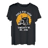 Hold The Line Convoy für Freedom Trucker Protest Trucking T-Shirt