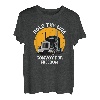 Hold The Line Convoy für Freedom Trucker Protest Trucking T-Shirt