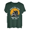 Hold The Line Convoy für Freedom Trucker Protest Trucking T-Shirt