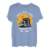 Hold The Line Convoy für Freedom Trucker Protest Trucking T-Shirt
