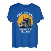 Hold The Line Convoy für Freedom Trucker Protest Trucking T-Shirt