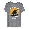 Hold The Line Convoy für Freedom Trucker Protest Trucking T-Shirt