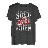 Trucker Truck Driver Vintage Manchmal spielt Größe eine Rolle T-Shirt