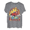Pensionierter Lkw-Fahrer Vollzeit Opa Lustiger Humor im Ruhestand T-Shirt