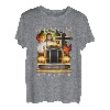 Jesus hat meinen Back-LKW-Fahrer T-Shirt