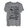 Herren Vatertag LKW Fahrer Papi Familie Lieblingspapa Papa LKW T-Shirt