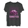 Mädchen mögen auch Monster Trucks, Retro-Monster Truck für Damen und Kinder T-Shirt