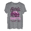 Mädchen mögen auch Monster Trucks, Retro-Monster Truck für Damen und Kinder T-Shirt
