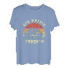 Lustiger Bad Mother Trucker Vintage-Retro-Lkw-Fahrer T-Shirt