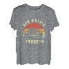 Lustiger Bad Mother Trucker Vintage-Retro-Lkw-Fahrer T-Shirt