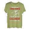 Schlafen Sie mit einem LKW-Fahrer, den sie immer mit einem vollen T-Shirt