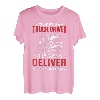 Schlafen Sie mit einem LKW-Fahrer, den sie immer mit einem vollen T-Shirt