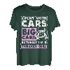 Trucker Girl Ich spiele mit großen Autos Lustiger Lkw-Fahrer T-Shirt