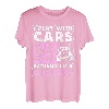 Trucker Girl Ich spiele mit großen Autos Lustiger Lkw-Fahrer T-Shirt