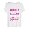 Sarkastische lustige Witze Trucker Freundin Frau T-Shirt