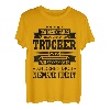 Herren Leg Dich Niemals Mit Einem Trucker An LKW-Fahrer Fernfahrer T-Shirt