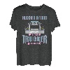 Von Gott gesegnet, verwöhnt von meinem Trucker, der von beiden Trucks beschützt wird T-Shirt