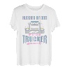 Von Gott gesegnet, verwöhnt von meinem Trucker, der von beiden Trucks beschützt wird T-Shirt