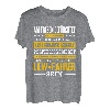 Herren LKW-Fahrer Abschied Trucker Spruch Lastkraftwagenfahrer LKW T-Shirt