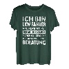 Herren LKW Fahrer Kompetenz Lastkraftwagenfahrer Trucker Fernfahrer T-Shirt