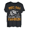LKW Führerschein Bestanden LKW Fahrer Trucker Fahranfänger T-Shirt