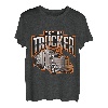 Mother Trucker Orange Farben Big Rig Lover Truck Driver T-Shirt
