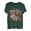 Mother Trucker Orange Farben Big Rig Lover Truck Driver T-Shirt