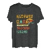 Ehemann Papa Trucker Legende Fahrer Vater Trucker cool T-Shirt
