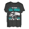 Lustig, dass mein Lehrer sich geirrt hat, ich werde dafür bezahlt, rauszustarren, Design T-Shirt